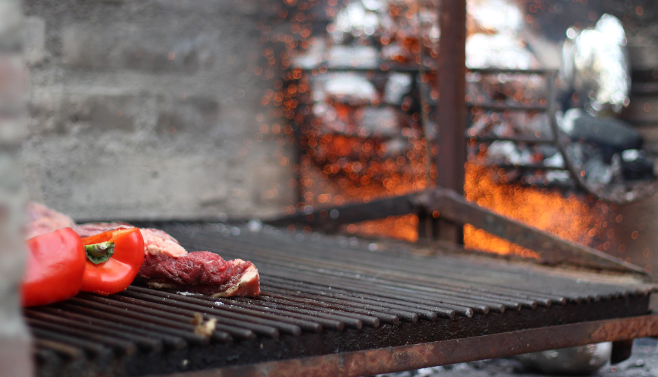 Grillgut auf einem Grill